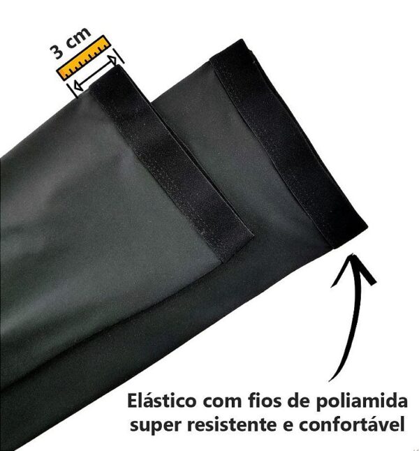 Pernito Ciclismo Proteção Uv Mtb Bike Bicicleta Preto - Imagem 4