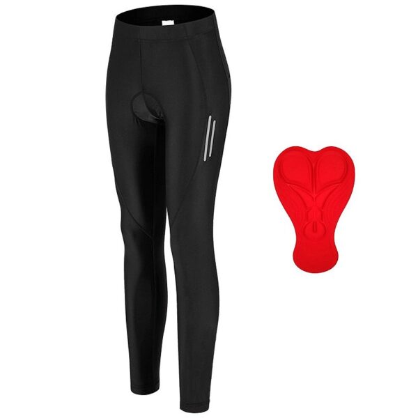 Calça Ciclismo Refletivo C/ Forro Espuma Bolso Zíper - Imagem 1
