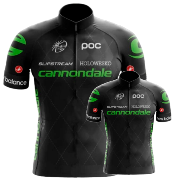 Conjunto Camisa Pai E Filho Cannondale Ciclismo Pro Mtb Uv - Imagem 1