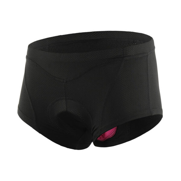 Shorts Ciclismo Feminino Com Forro Espuma Rosa D60 - Imagem 4