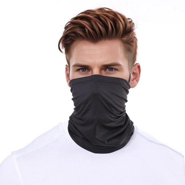 Pescoceira Balaclava Bandana Preta Decole - Imagem 1