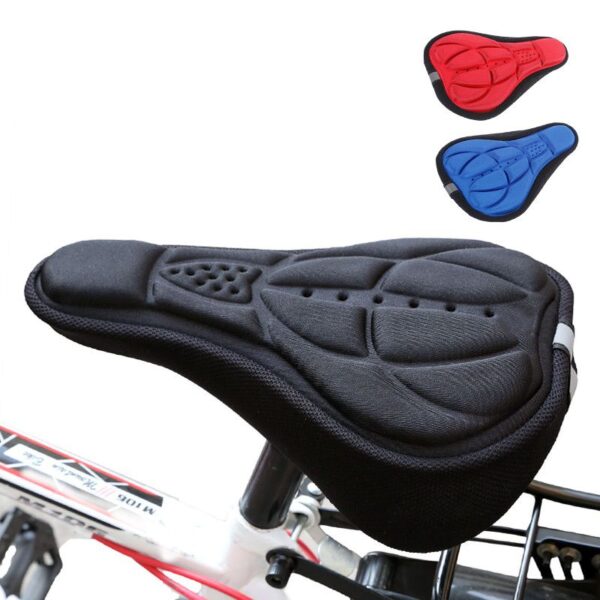 Capa para Banco Selim Almofada Forro Para Bicicleta Ajustavél - Imagem 6