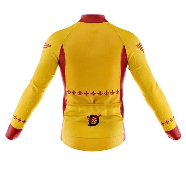 Camisa Ciclismo Espanha Manga Longa Decole Uv Bike Mtb - Imagem 2