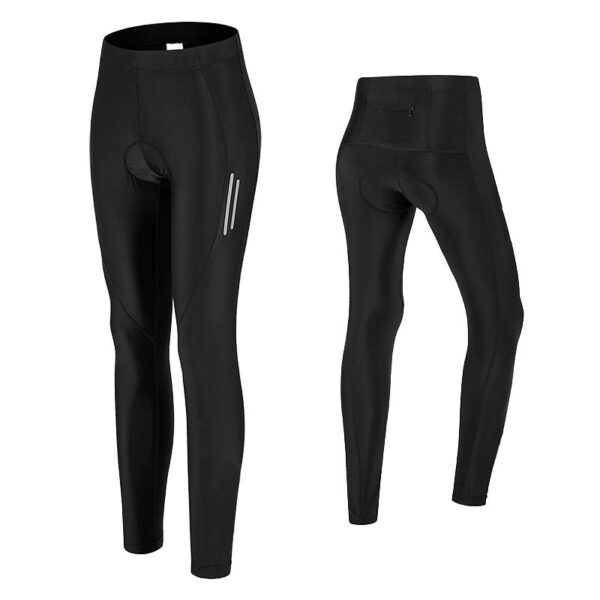 Calça Ciclismo Refletivo C/ Forro Espuma Bolso Zíper - Imagem 2