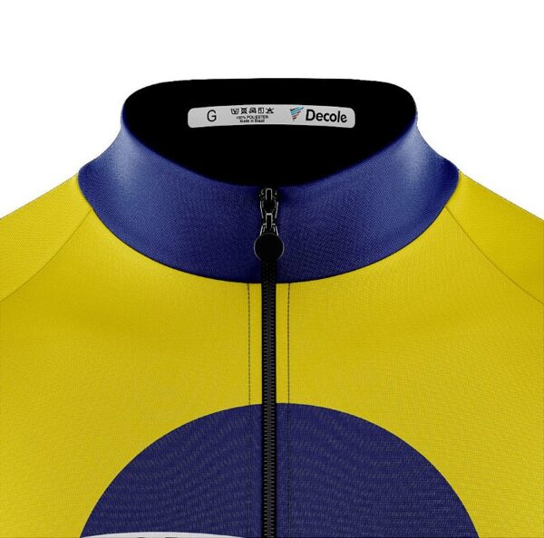 Camisa Ciclismo Brasil Manga Longa Decole Uv Bike Mtb - Imagem 3