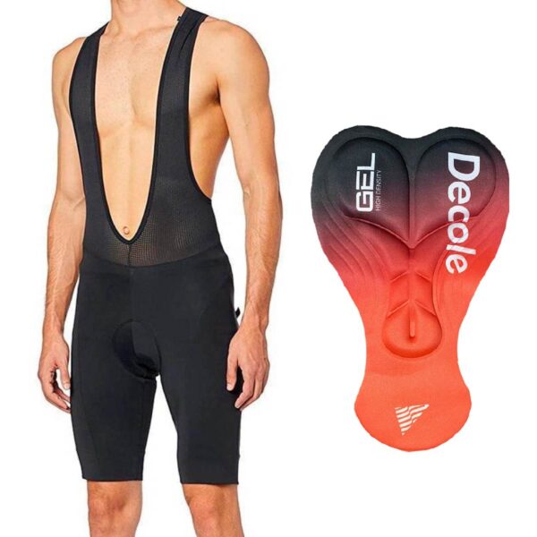 Bretelle Curto Ciclismo com Forro Gel Bermuda - Imagem 1