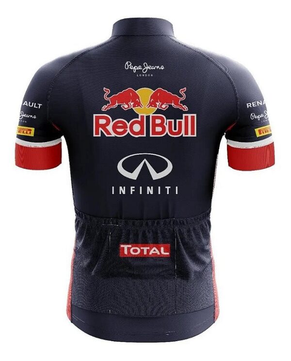 Kit Camisa Ciclismo Red Bull Pai E Filho Profissional - Imagem 2