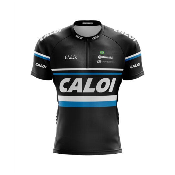 Camisa Ciclismo Caloi Dry Fit Roupa Mtb Manga Curta Bike - Imagem 1