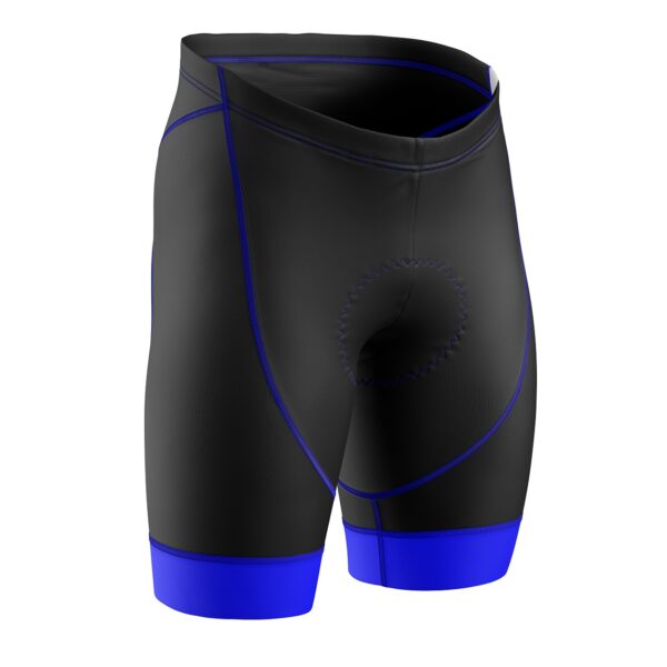 Bermuda Masculina de Compressão com Forro Gel Faixa Azul - Imagem 2