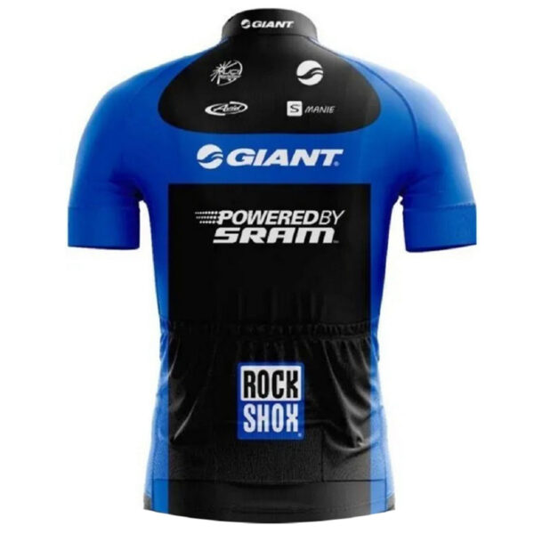 Camisa Ciclismo Infantil Giant Manga Curta Dryfit - Imagem 2