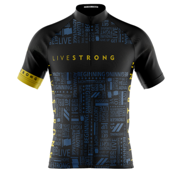 Camisa Ciclismo Infantil Livestrong Words UV - Imagem 3