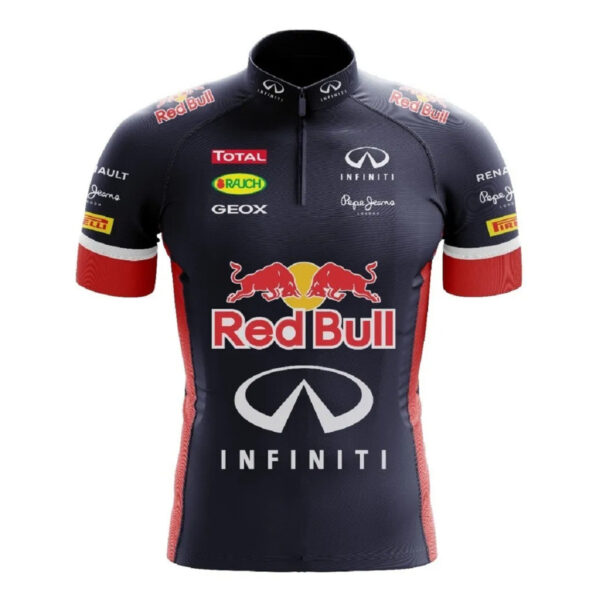 Camisa Ciclismo Red Bull Dry Fit Roupa Mtb Manga Curta Bike - Imagem 1